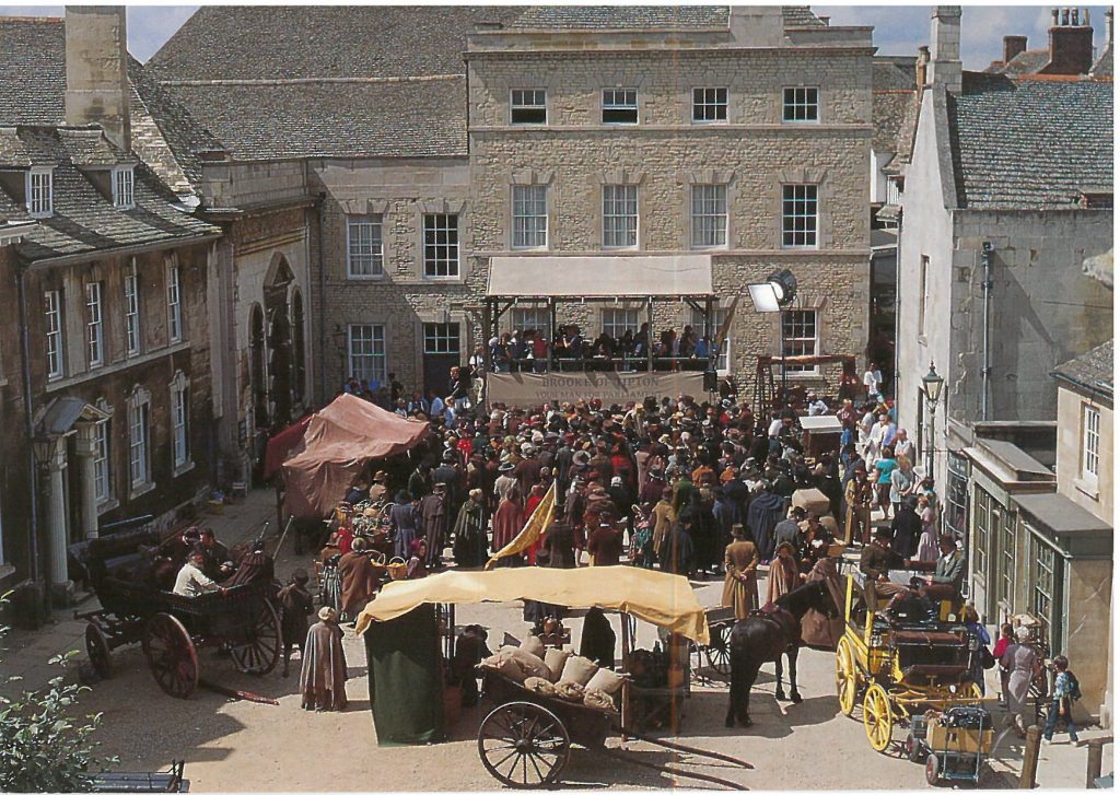 The Hustings, St George's Square, Stamford (licensed for use by Lincolnshire County Council)